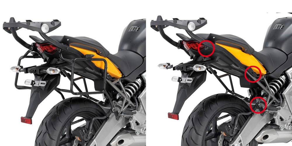 Versys (2010) Yan �anta Ta��y�c�s� (Givi)