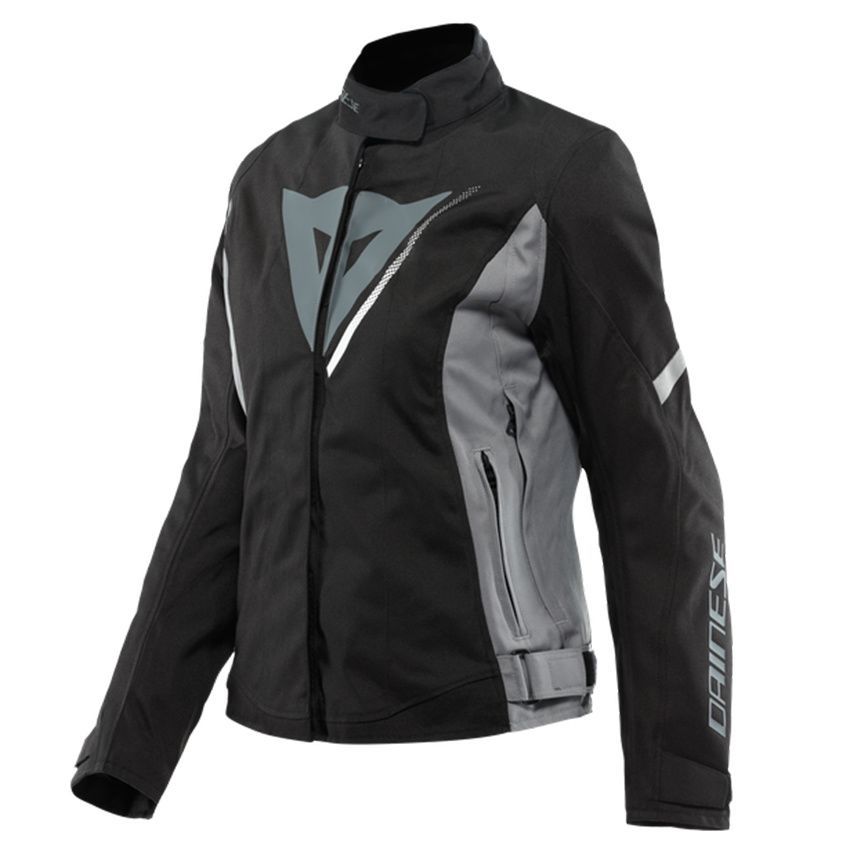 Dainese Veloce Lady D-Dry Kışlık Kadın Montu (Siyah-Gri) Modeli ve