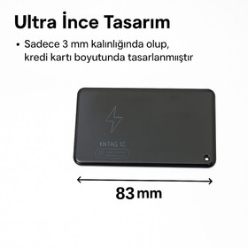  KN Master KNTAG 1C Ultra İnce Akıllı Takip Kartı