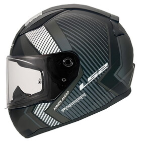  LS2 Rapid 2 Extra Kapalı Kask (Mat Siyah-Gri)
