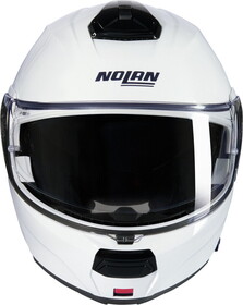  Nolan N100.6 Classico Çeneden Açılır Kask (305 - Metal Beyaz)