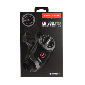  KN Master KN1200C Kameralı Motosiklet Kask İnterkom Bluetooth Kulaklık Seti