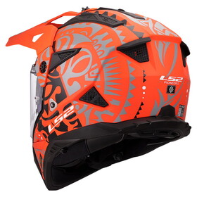  LS2 Pioneer 2 Rangi Kask (Mat Turuncu)