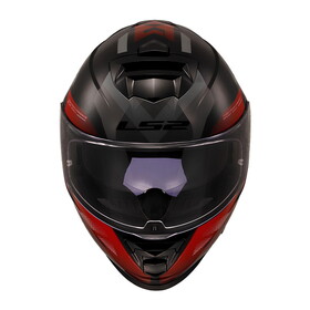  LS2 Storm 2 Kronos Kapalı Kask (Kırmızı-Gri)