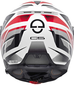  Schuberth C5 Çeneden Açılır Kask (Zenith Red)