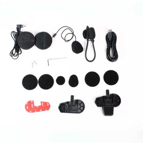  KN Master KN2300PRO Motosiklet Kask İnterkom Bluetooth Intercom Kulaklık Seti