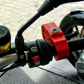  Kovix KHL-R Alarmlı Gidon Kilit Kırmızı (120 Db.)