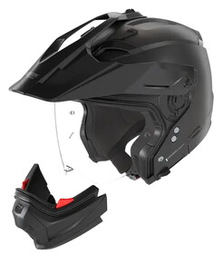  Nolan N70.2 X Classico Çene Çıkarılabilen Terekli Kask (302 - Mat Siyah)