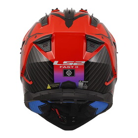  LS2 Fast 2 Wash Kross Kask (Kırmızı)