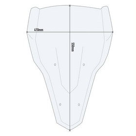  Yamaha Tracer 7 / Tracer 7 GT (20 > 24) Ön Cam (Givi D2148ST)