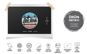  Mr.Sticker VTR22 New York Motor Yarışı Yazılı Etiketi