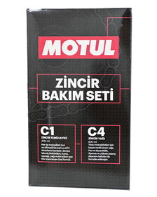  Motul Zincir Bakım Seti (C1 + C4 + Fırça Hediyeli)