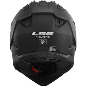  LS2 Pioneer 2 Kask (Mat Siyah)