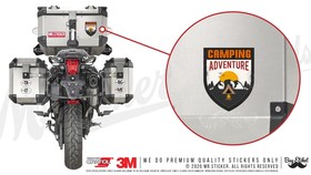  Mr.Sticker HBG79 Kamp Macerası Yazılı Etiket