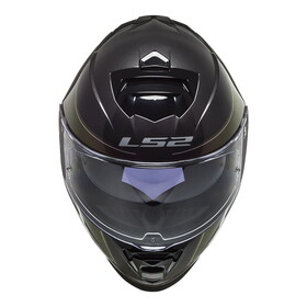  LS2 Storm 2 Velvet Kapalı Kask (Mat Siyah-Gökkuşağı)