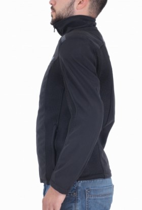  Venom Jaws Air Yazlık Korumalı Softshell Mont (Siyah)