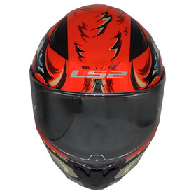  LS2 Rapid 2 Spox Kapalı Kask (KIRMIZI-GRİ)