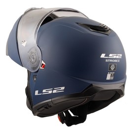  LS2 Strobe 2 Çeneden Açılır Kask (Mat Navy Mavi)