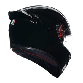  AGV K1S Mono Kapalı Kask (Parlak Siyah)