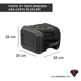  Forte GT 70870 Pandora Scooter Ara Çanta (30 Lt.)