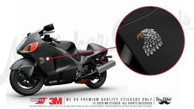 Mr.Sticker RFHLM180 Reflektif Kartal Kafası Etiketi