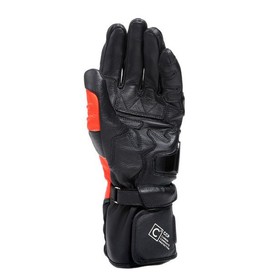  Dainese Carbon 4 Long Uzun Eldiven (Siyah-Fluo Kırmızı-Beyaz)