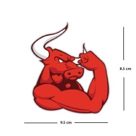  Mr.Sticker MSL92 - 9585 - Bull Sticker