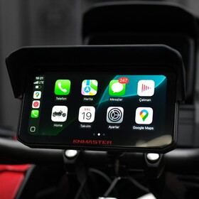  KN Master Motoplay 1500 – 6.25” TPMS Sensörlü Kablosuz CarPlay & Android Auto Destekli Motosiklet Multimedya Ekranı