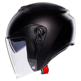  AGV Irides Mono Güneş Vizörlü Açık Kask (Mat Siyah)