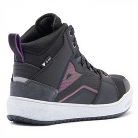  Dainese Suburb D-WP Kışlık Kadın Bot (Siyah-Beyaz-Metal)