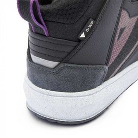  Dainese Suburb D-WP Kışlık Kadın Bot (Siyah-Beyaz-Metal)