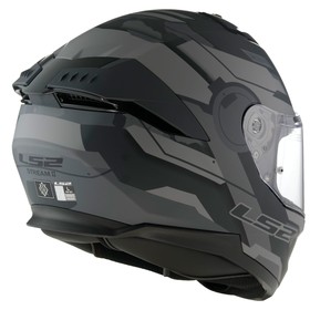  LS2 Stream 2 Shadow Kapalı Kask (Mat Titanyum-Gri)