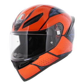  AGV K1S Speedarmor Kapalı Kask (Siyah-Turuncu-Mavi)