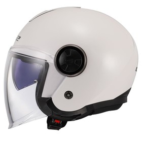  LS2 Classy Güneş Vizörlü Açık Kask (Beyaz)
