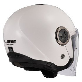  LS2 Classy Güneş Vizörlü Açık Kask (Beyaz)