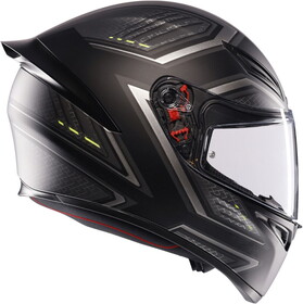  AGV K1S Sling Kapalı Kask (Mat Siyah-Gri)