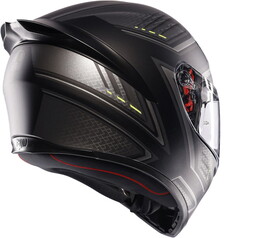  AGV K1S Sling Kapalı Kask (Mat Siyah-Gri)