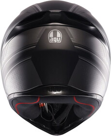  AGV K1S Sling Kapalı Kask (Mat Siyah-Gri)