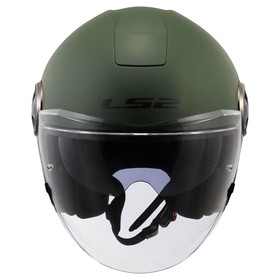  LS2 Classy Güneş Vizörlü Açık Kask (Mat Yeşil)