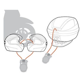  Givi S220 Şifreli Kask Kilidi (100 cm)
