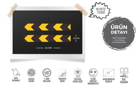  Mr.Sticker RFHLM176 Reflektif Çanta Şerit Etiketi