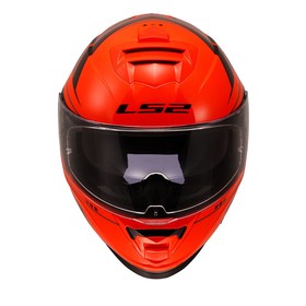  LS2 Storm 2 Fist Kapalı Kask (Mat Turuncu-Siyah)