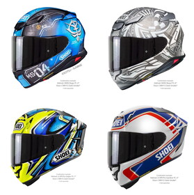  Shoei CWR-F2PN Kask Camı Koyu Siyah (NXR 2 / X-Spirit Pro)