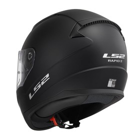  LS2 Rapid 2 Kapalı Kask (Mat Siyah)