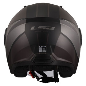  LS2 Airflow 2 Cover Açık Kask (Mat Siyah-Gri)