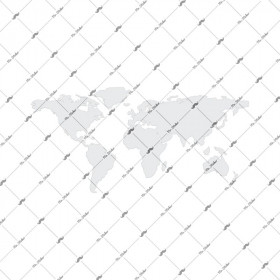  Mr.Sticker CSE12-250120 Simplified World Map Gri Sticker