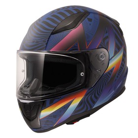  LS2 Rapid 2 Optik Kapalı Kask (Mat Mavi-Mor)