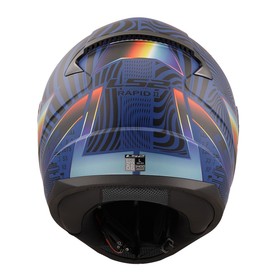  LS2 Rapid 2 Optik Kapalı Kask (Mat Mavi-Mor)