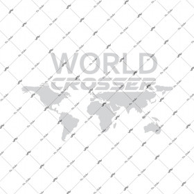  Mr.Sticker CSE9 World Crosser (Dunyayi Gezen) Etiketi - Mat Gumus Gri