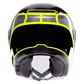  AGV Irides Davao Güneş Vizörlü Açık Kask (Siyah-Gri-Fluo Sarı)